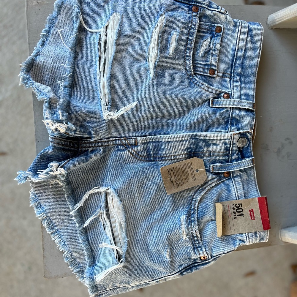 Levi Strauss 501 shorts NWT